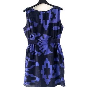 Banana Republic Navy and Purple Mini Dress